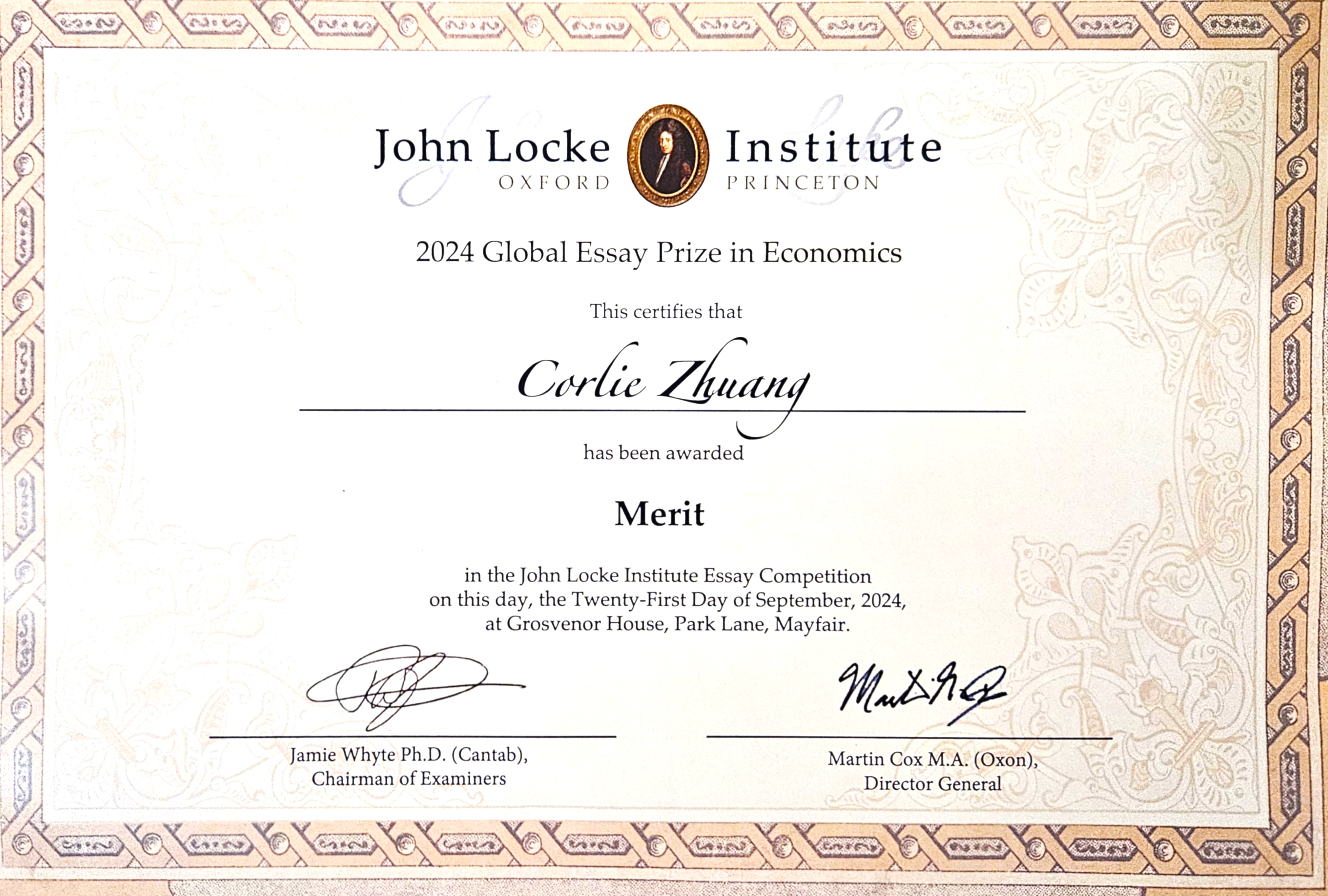 John Locke Essay Competition Preview