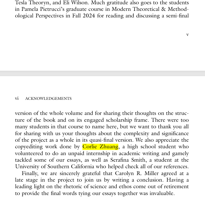 Springer Acknowledgement Preview